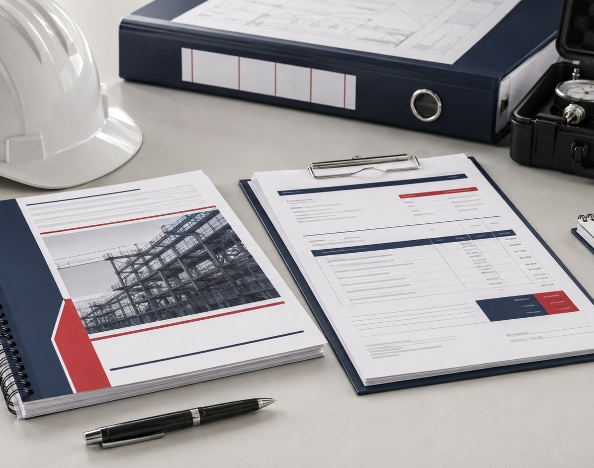 Documentación técnica preparada para control de calidad